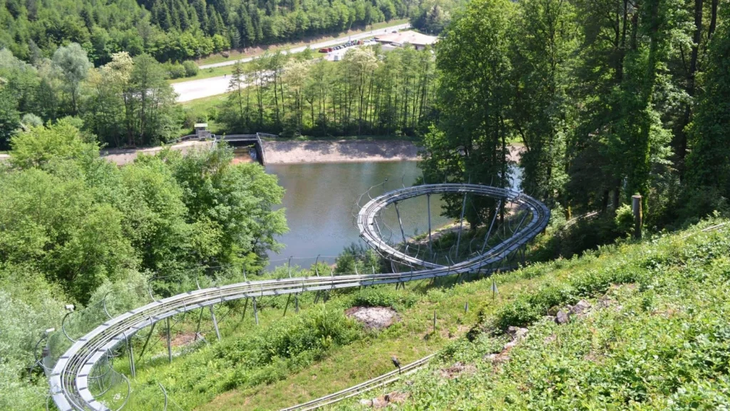 Luge alpine du plan incliné de Saint-Louis Arzviller